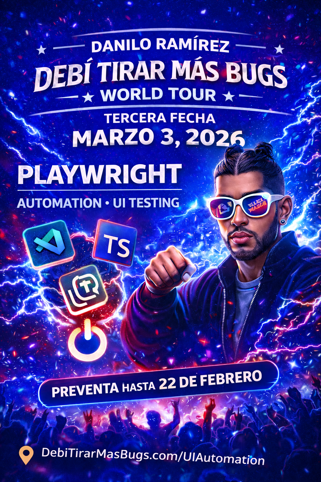 Poster: Automation & UI Testing con Playwright